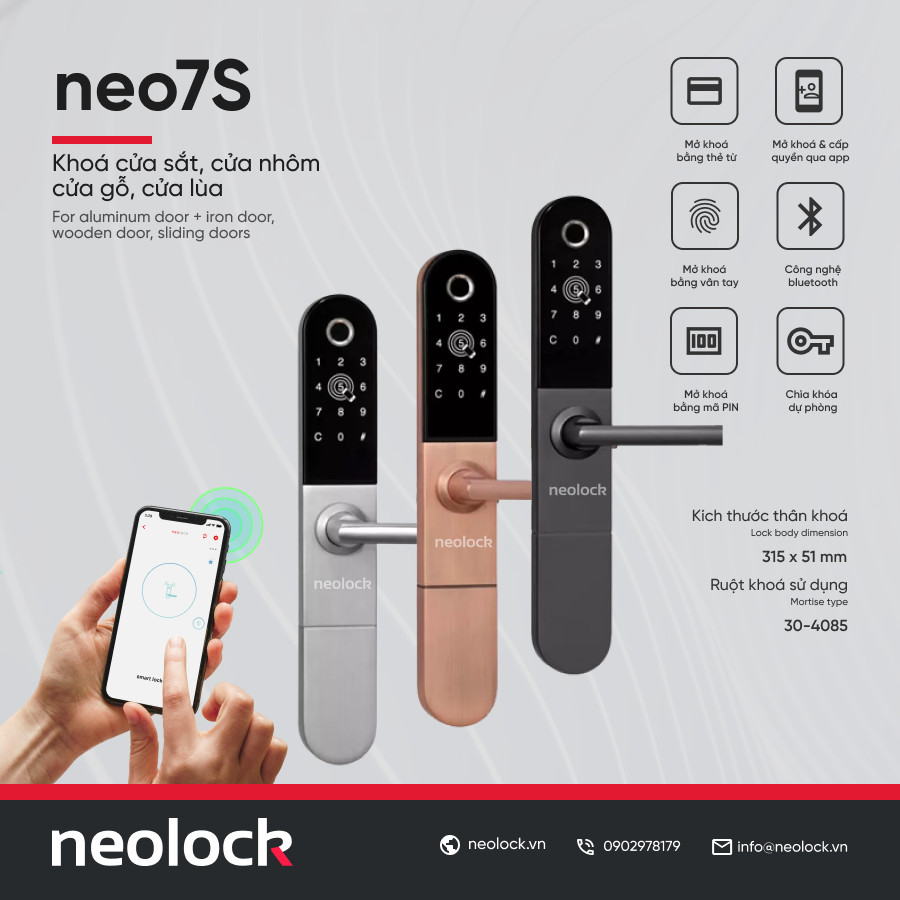 Giải Pháp Ứng Dụng Khóa Thông Minh NEO7S